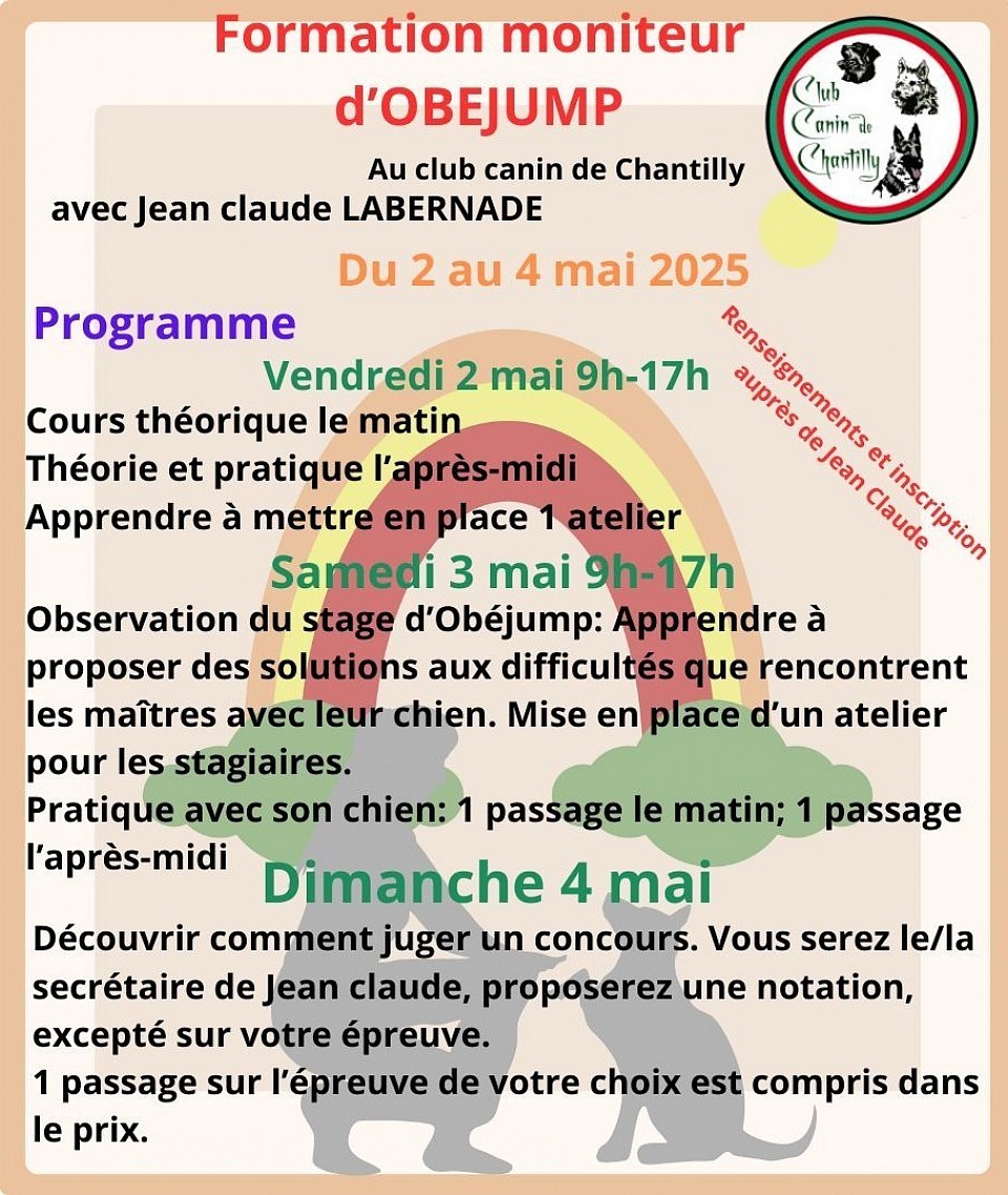 Obejump à Chantilly